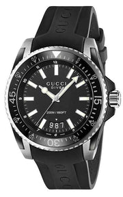 Gucci Dive Quartz XL Mens Watch YA136204A