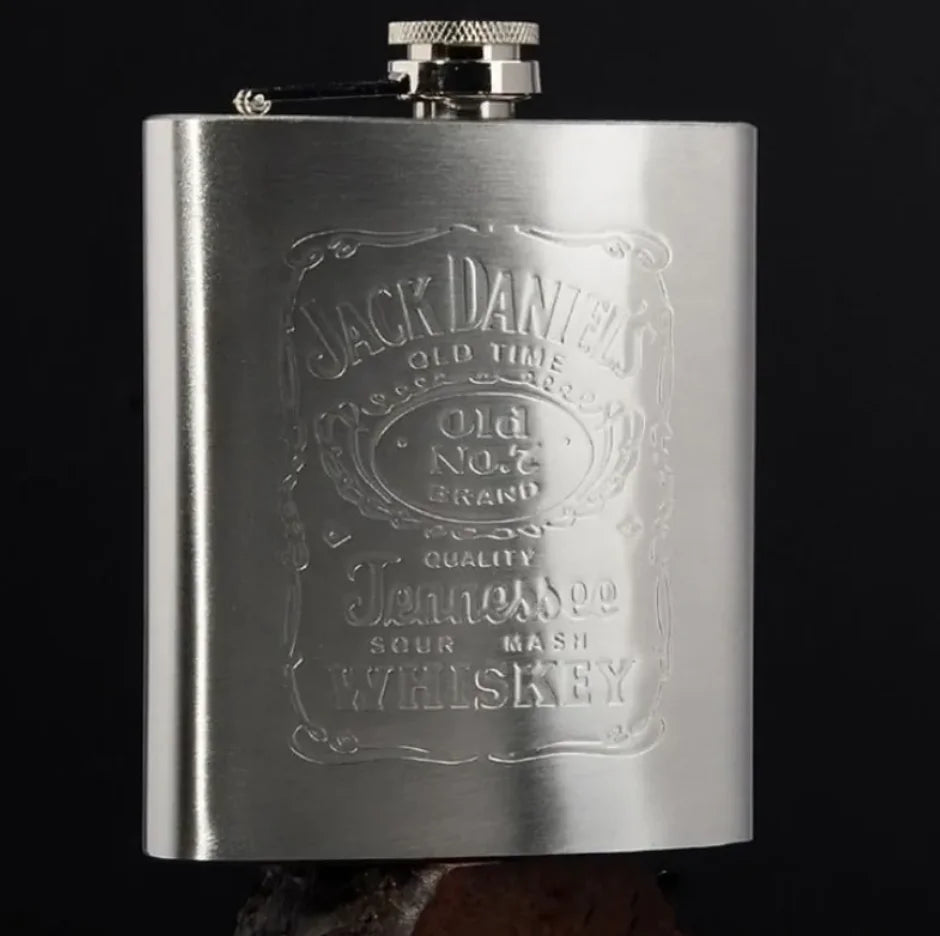 Sleek Steel Beverage Cask