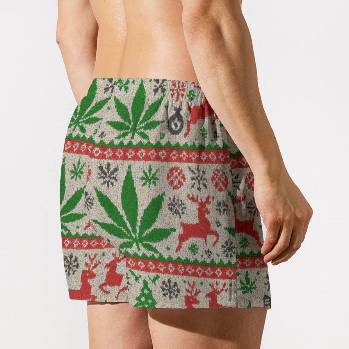 OG Xmas Boxer Briefs|115GSM Cotton poplin